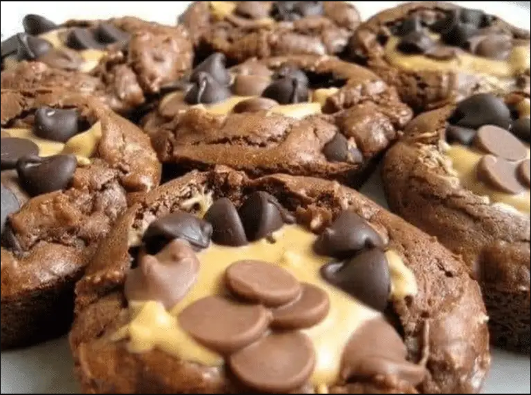 Peanut Butter Cup Brownies - A delectable treat combining rich chocolate and creamy peanut butter.