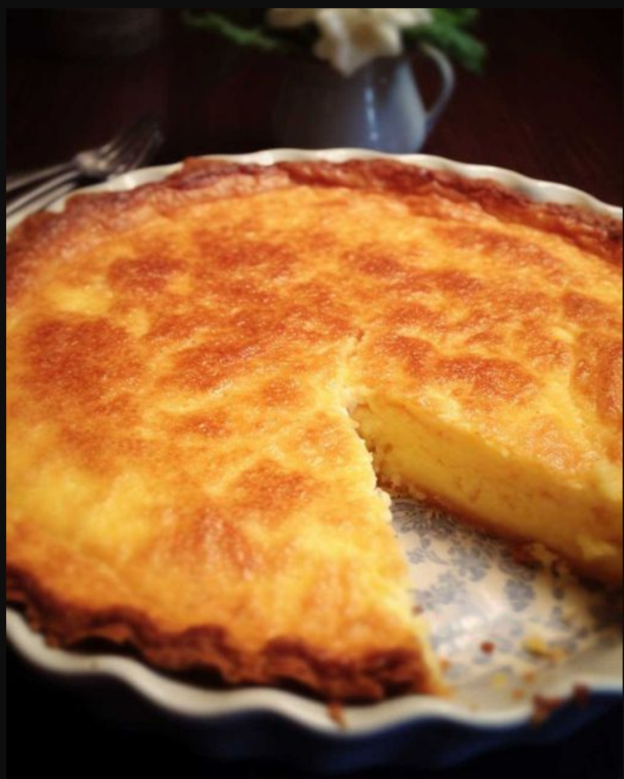 Magic Crust Custard Pie Recipe