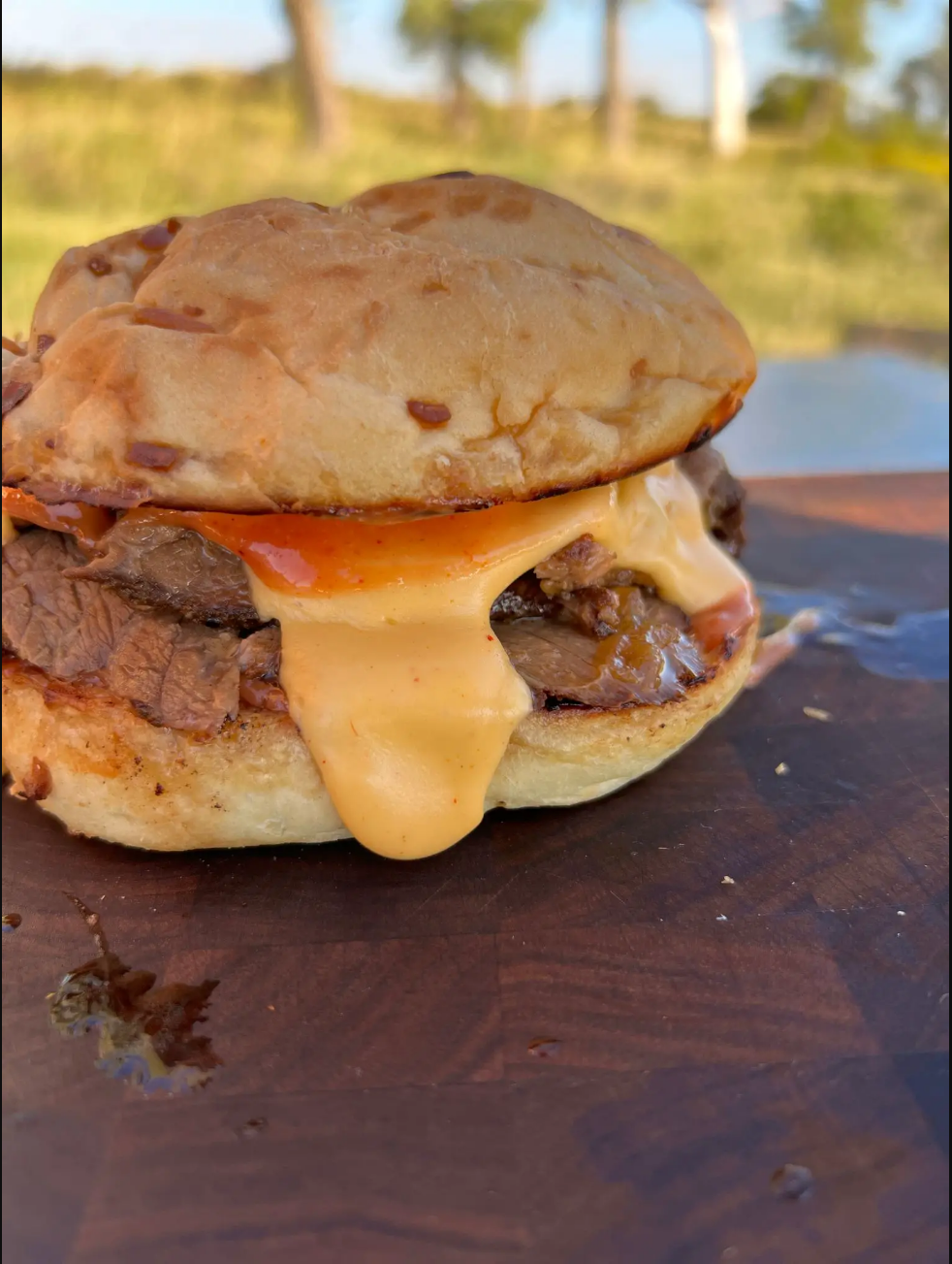 Homemade Arby's Beef & Cheddar Sandwich