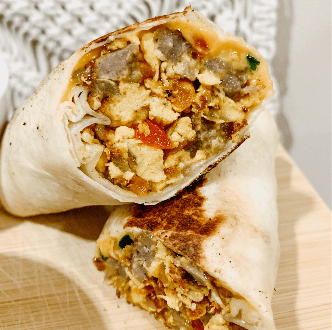 Homemade McDonald's Breakfast Burrito - TikTok Copycat