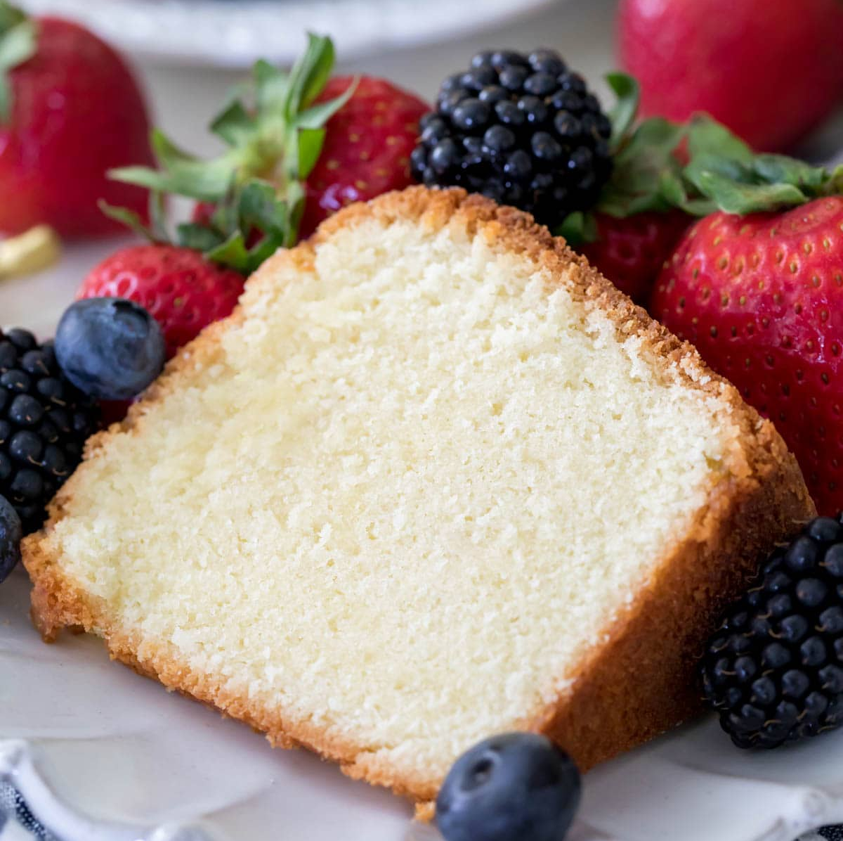 Homemade Pound Cake - A golden-brown bundt cake with a perfect crumb texture.